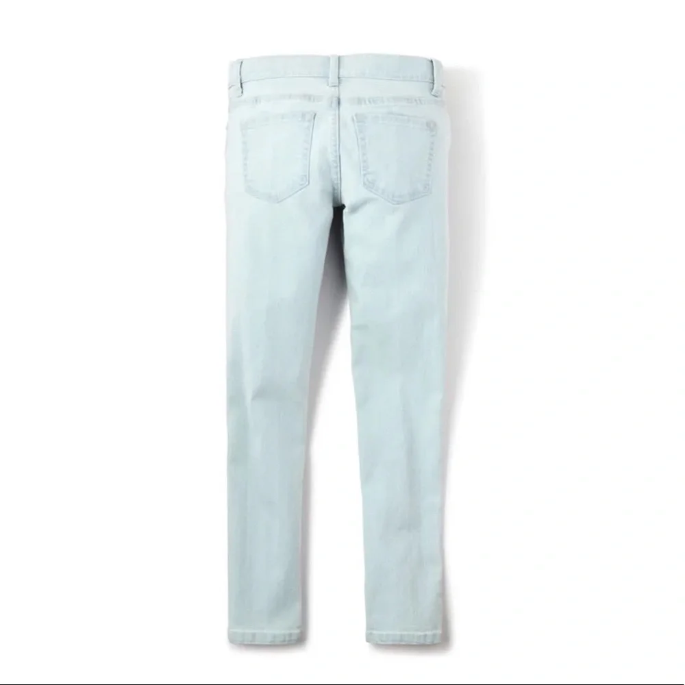 The Children's Place Girls Basic Stretch Skinny Jeans in Sky Wash, sz 8